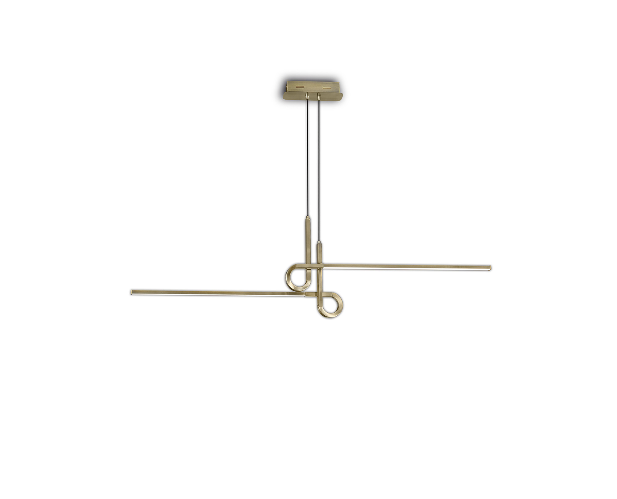 M6122  Cinto Pendant 24W LED Antique Brass